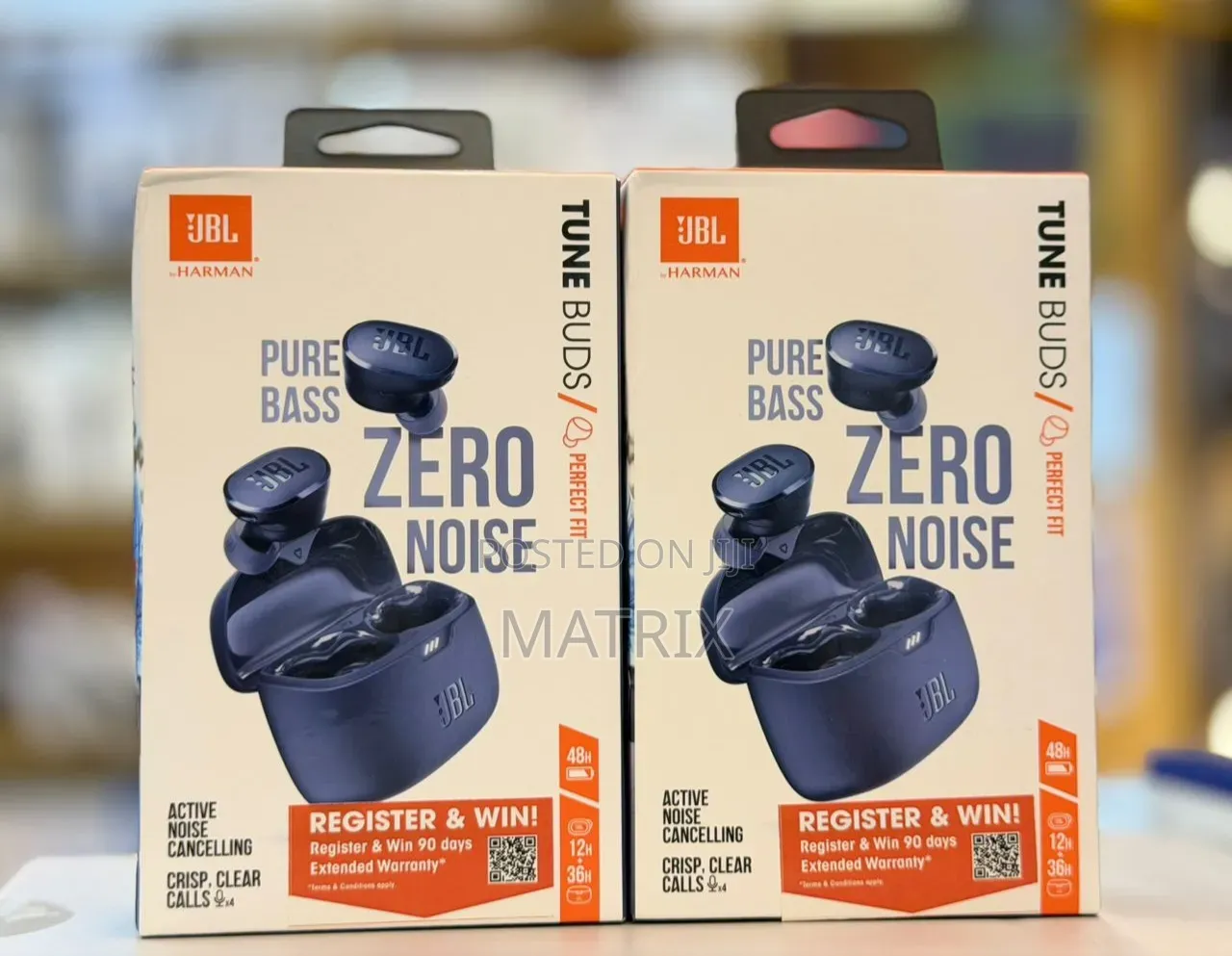 JBL Tune Buds - True Wireless Noise Cancelling Earbuds, JBL Pure Bass