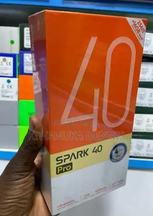 New Tecno Spark 40 Pro 256 GB Black