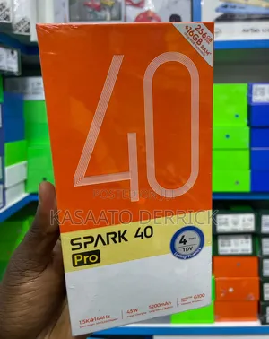 New Tecno Spark 40 Pro 256 GB Blue