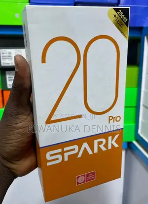 New Tecno Spark 20 Pro 256 GB Black