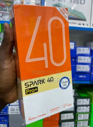 New Tecno Spark 40 Pro+ 256 GB Black