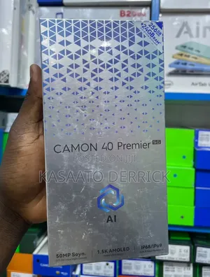 New Tecno Camon 40 Premier 256 GB Black