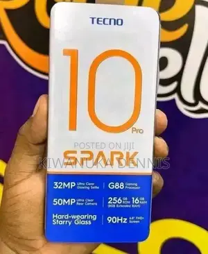 New Tecno Spark 10 Pro 256 GB Black