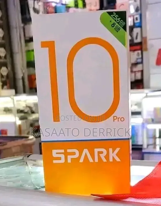 New Tecno Spark 10 Pro 256 GB Black