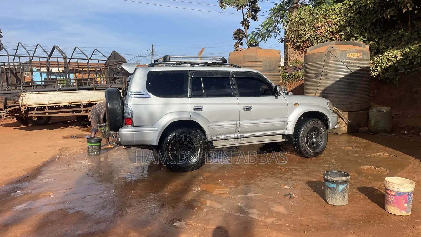 Toyota Land Cruiser Prado 3.0 TD 2000 Silver