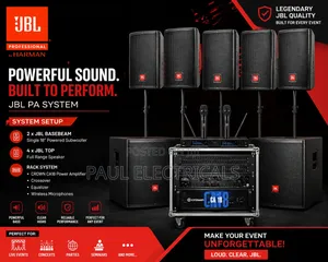 Pa System for JBL Speakers