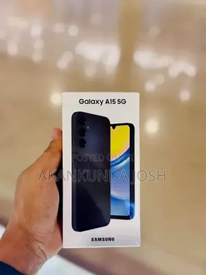 New Samsung Galaxy A15 5G 256 GB Black