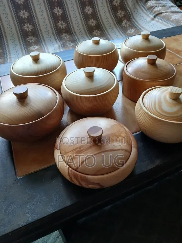 Wooden Sugar Bowls