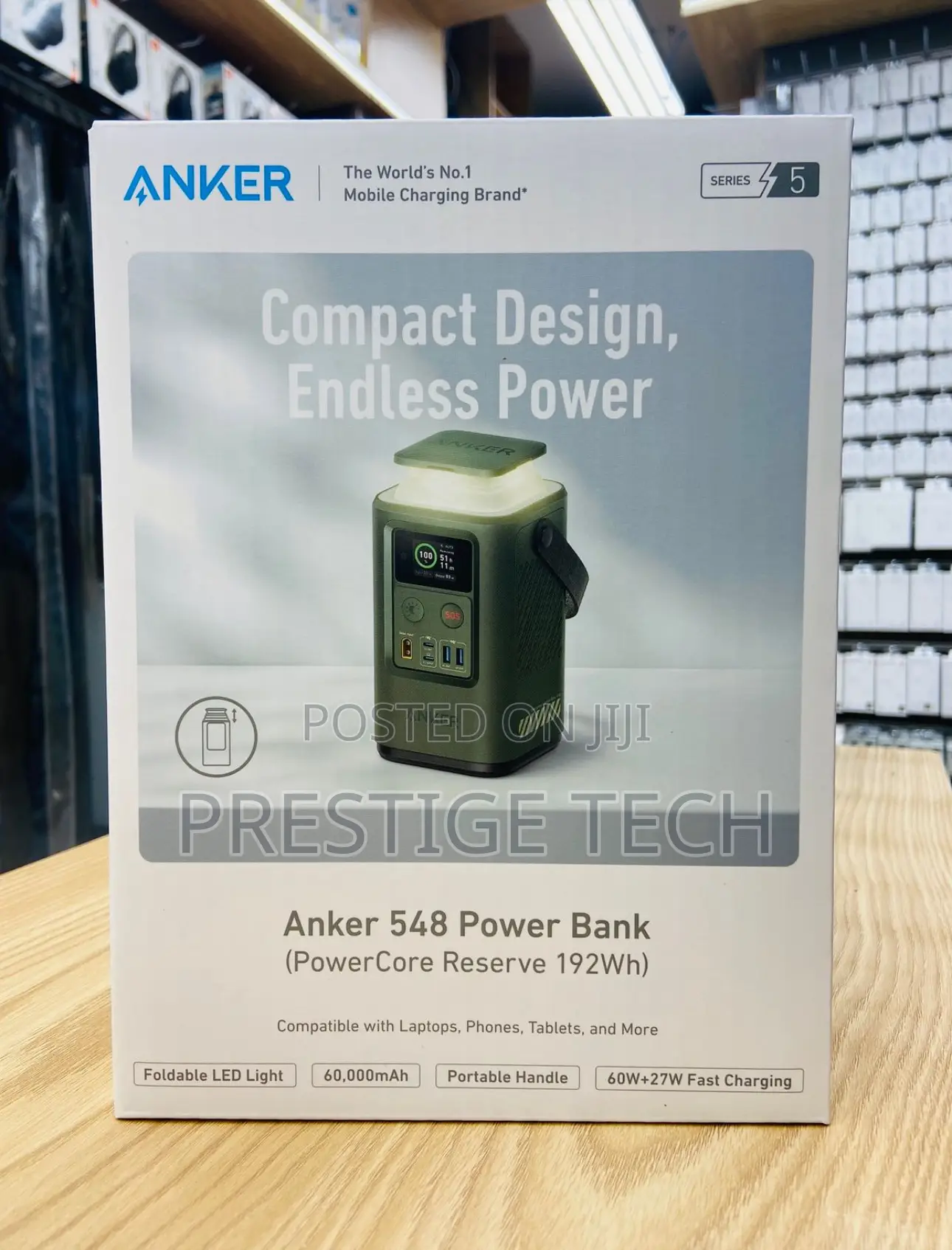 Anker 548 Power Bank 60000mah 87w Power Station 192wh
