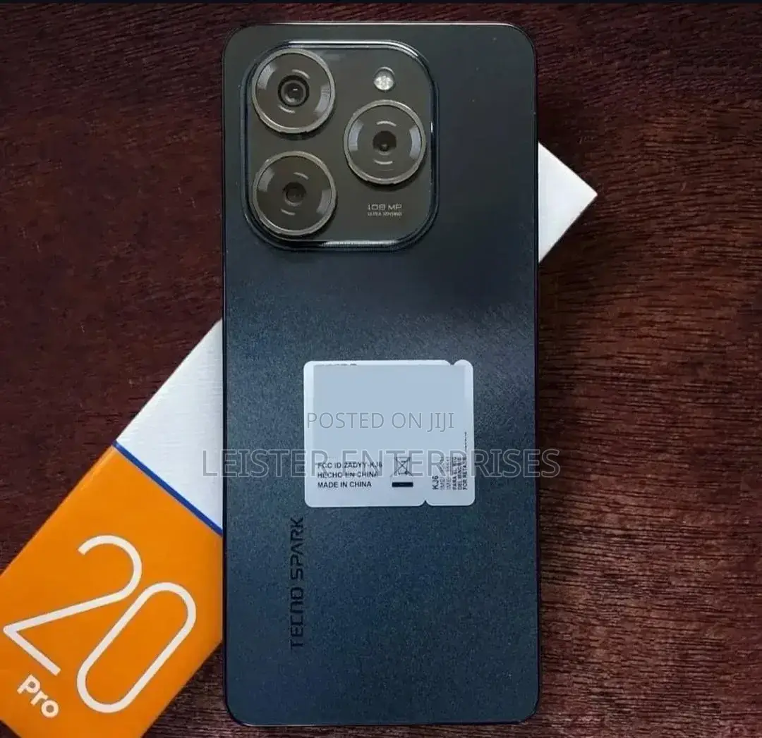 New Tecno Spark 20 Pro 256 GB Black