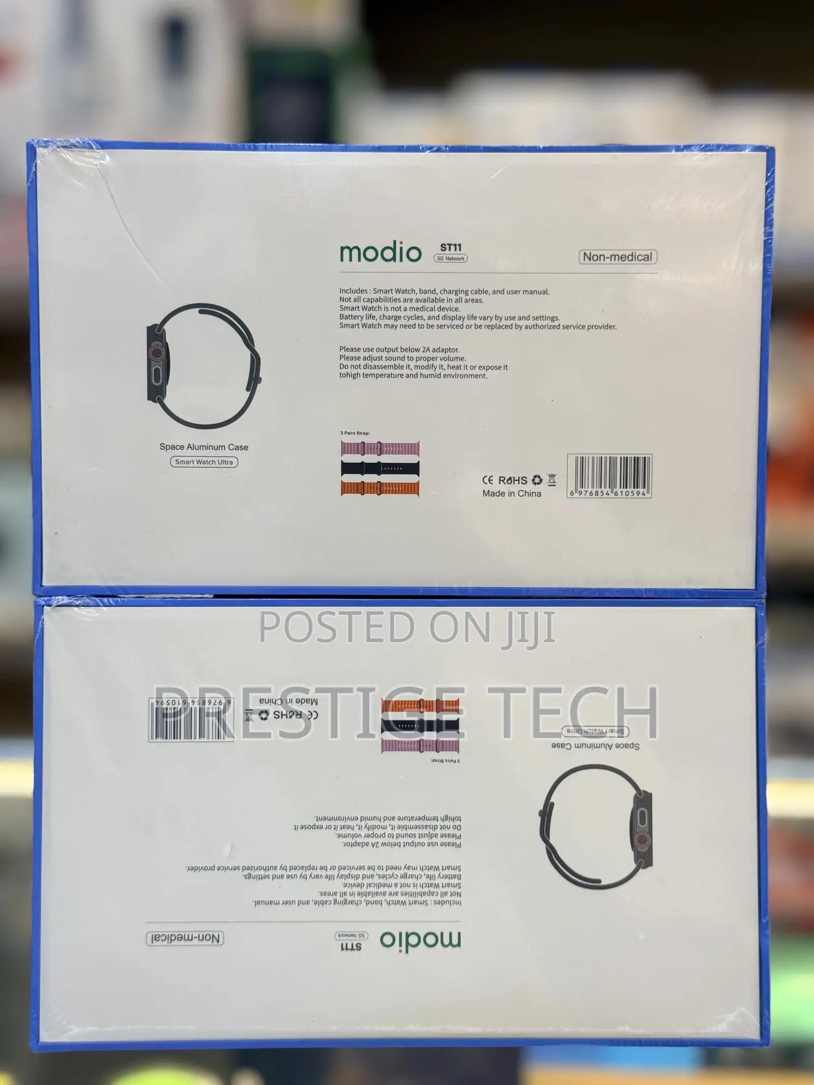 Modio St11 Smart Watch 64gb 4gb Ram, 4g Sim Card for Calls, Internet