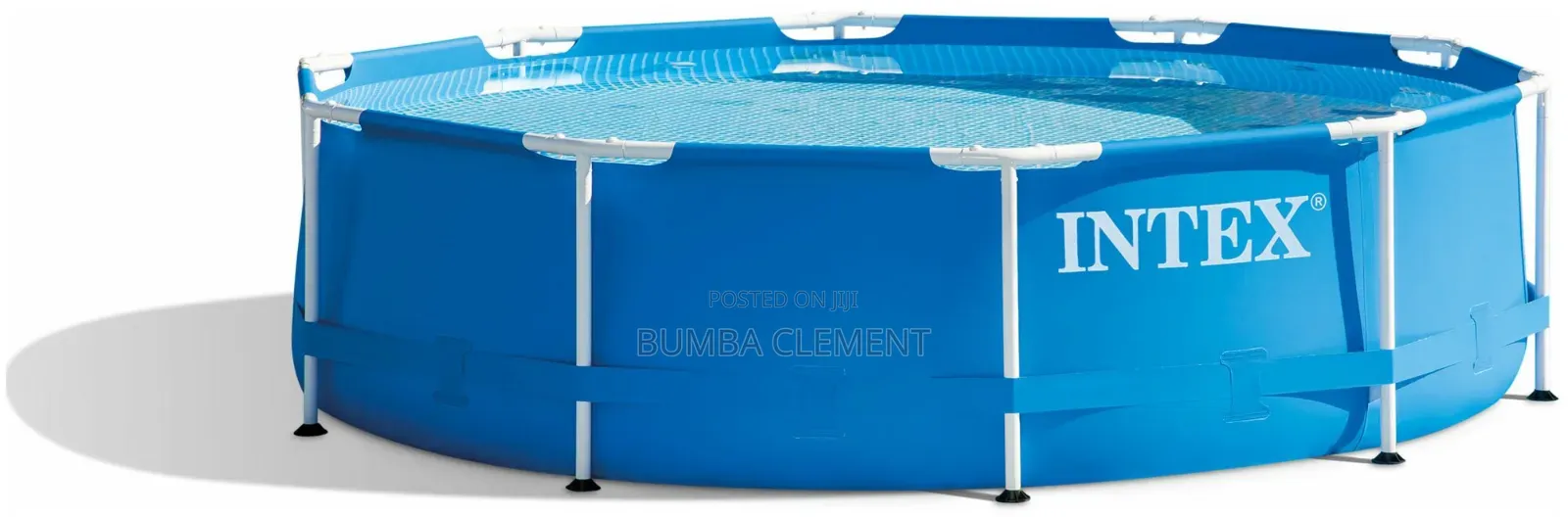2.44m X 76 Cm Pink and Blue Swimming Pool