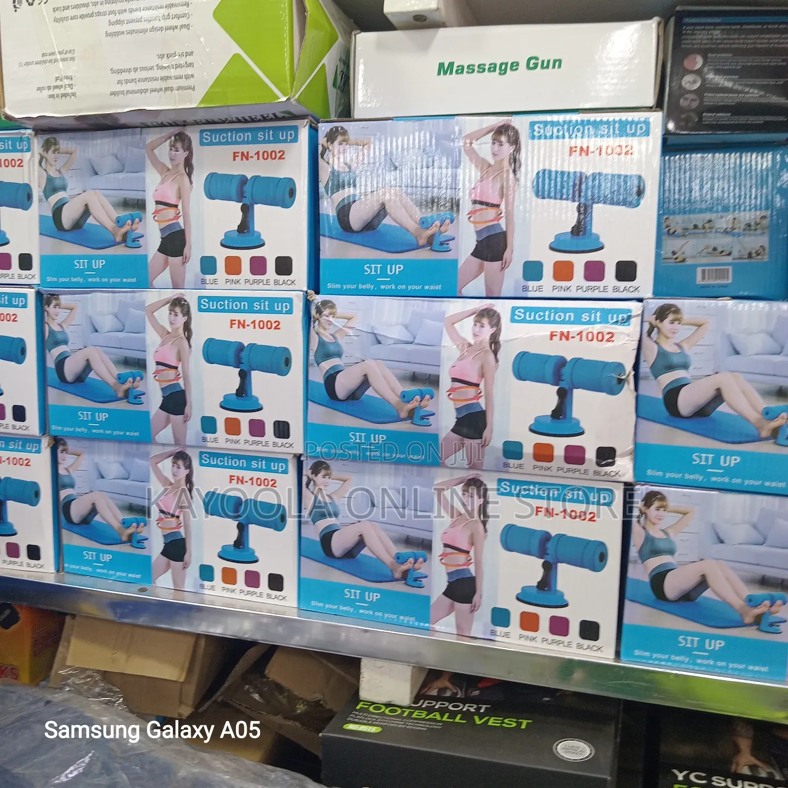 Sunction Sit Up Bar Portable Sit Up Exercise Machine