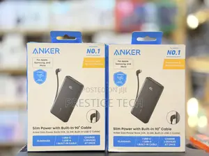 Anker Zolo Power Bank 10000mah 22.5w (, Built-in Usb-C Cable)