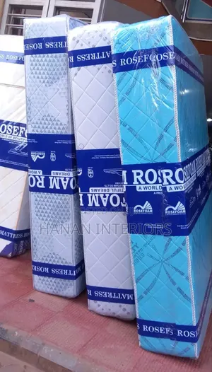 5x6/8imches Roseform Premium High Density Smart Rubber Mattress