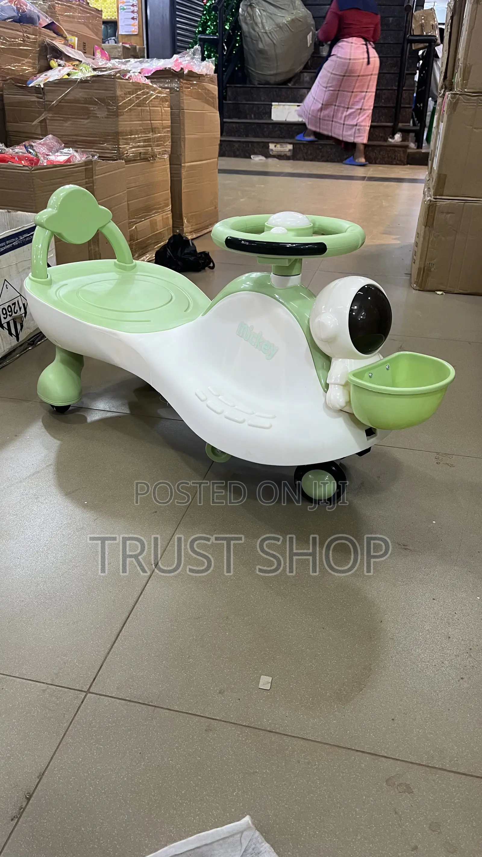 Kids Green Toyscar