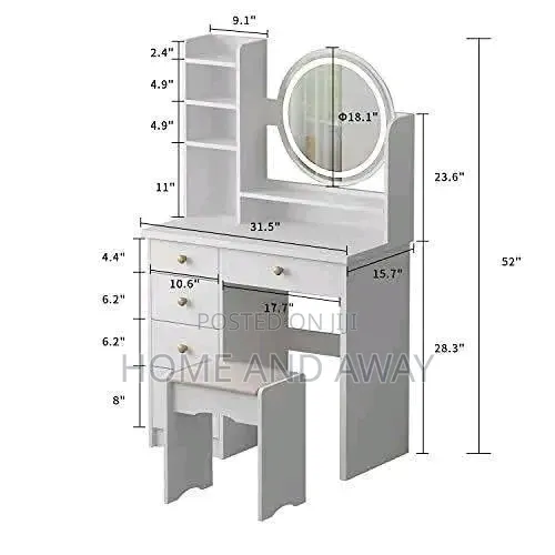 All in One Vanity Dressing Tables From 1,300,000/- Free Delivery