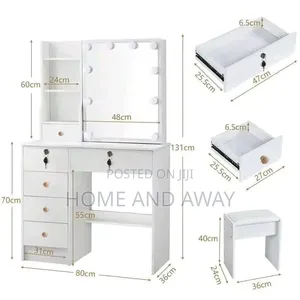 All in One Vanity Dressing Tables From 1,300,000/- Free Delivery
