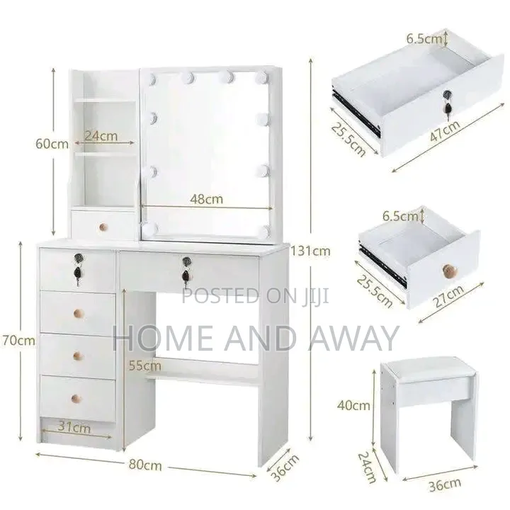 All in One Vanity Dressing Tables From 1,300,000/- Free Delivery