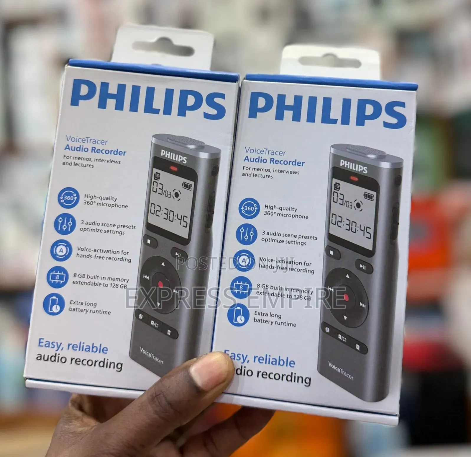 Philips Voice Tracer and Recorder