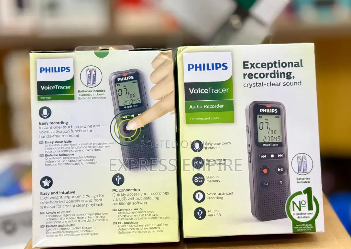 Philips Voice Tracer and Audio Recorder
