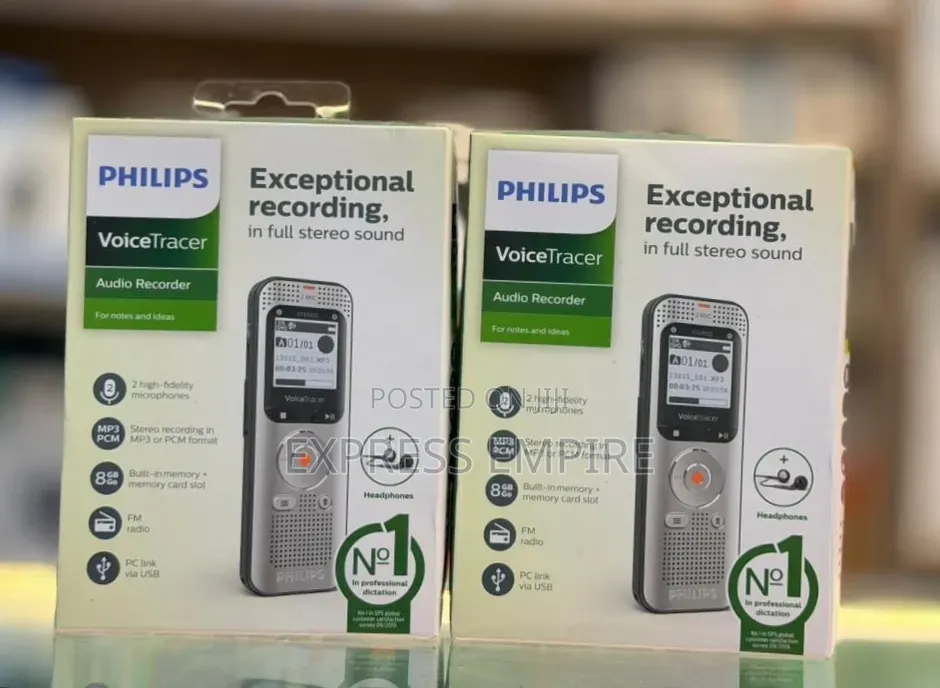 Philips Voice Tracer and Recorder