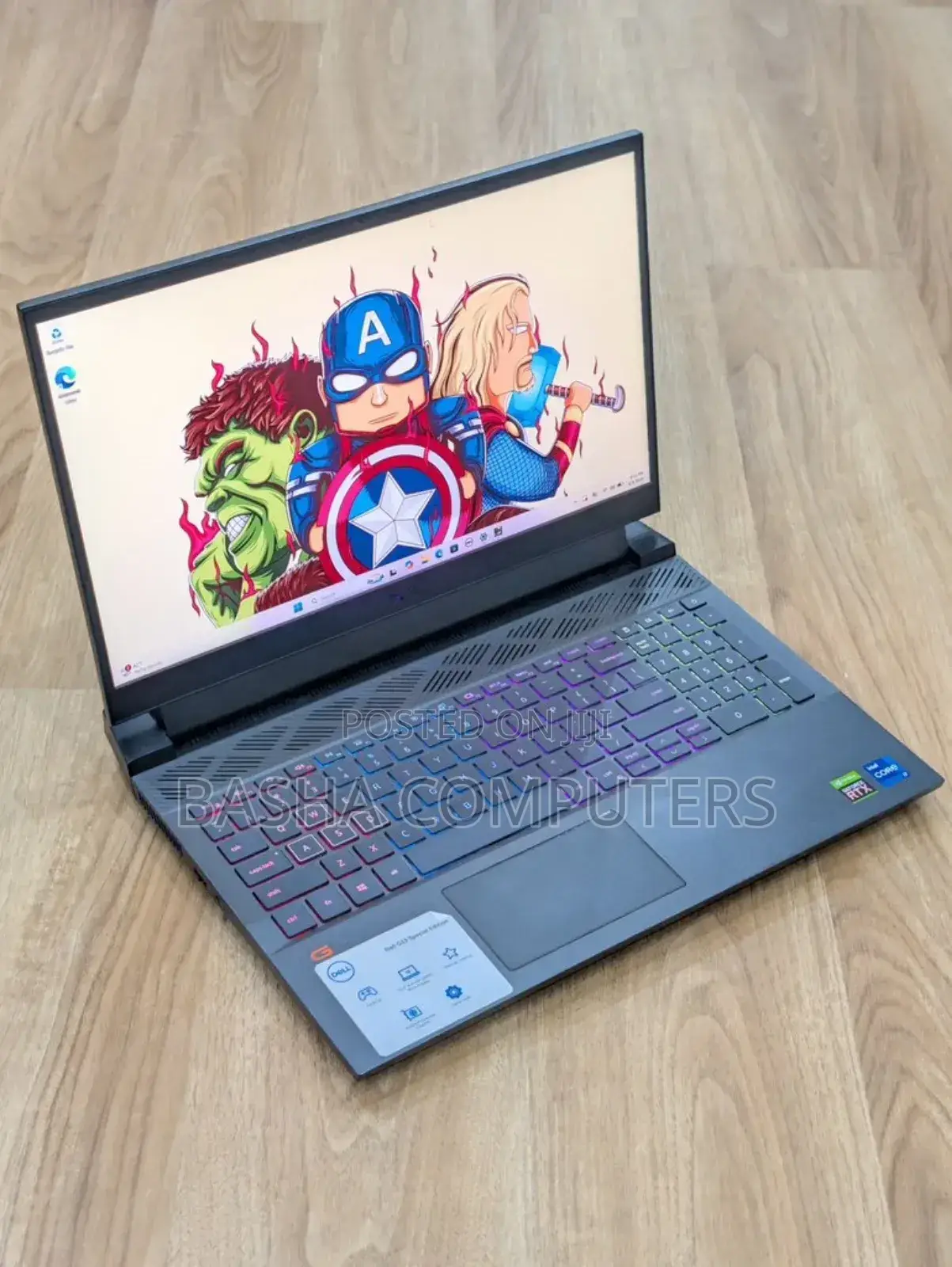 New Laptop Dell G15 5535 16GB Intel Core i7 SSHD (Hybrid) 512GB