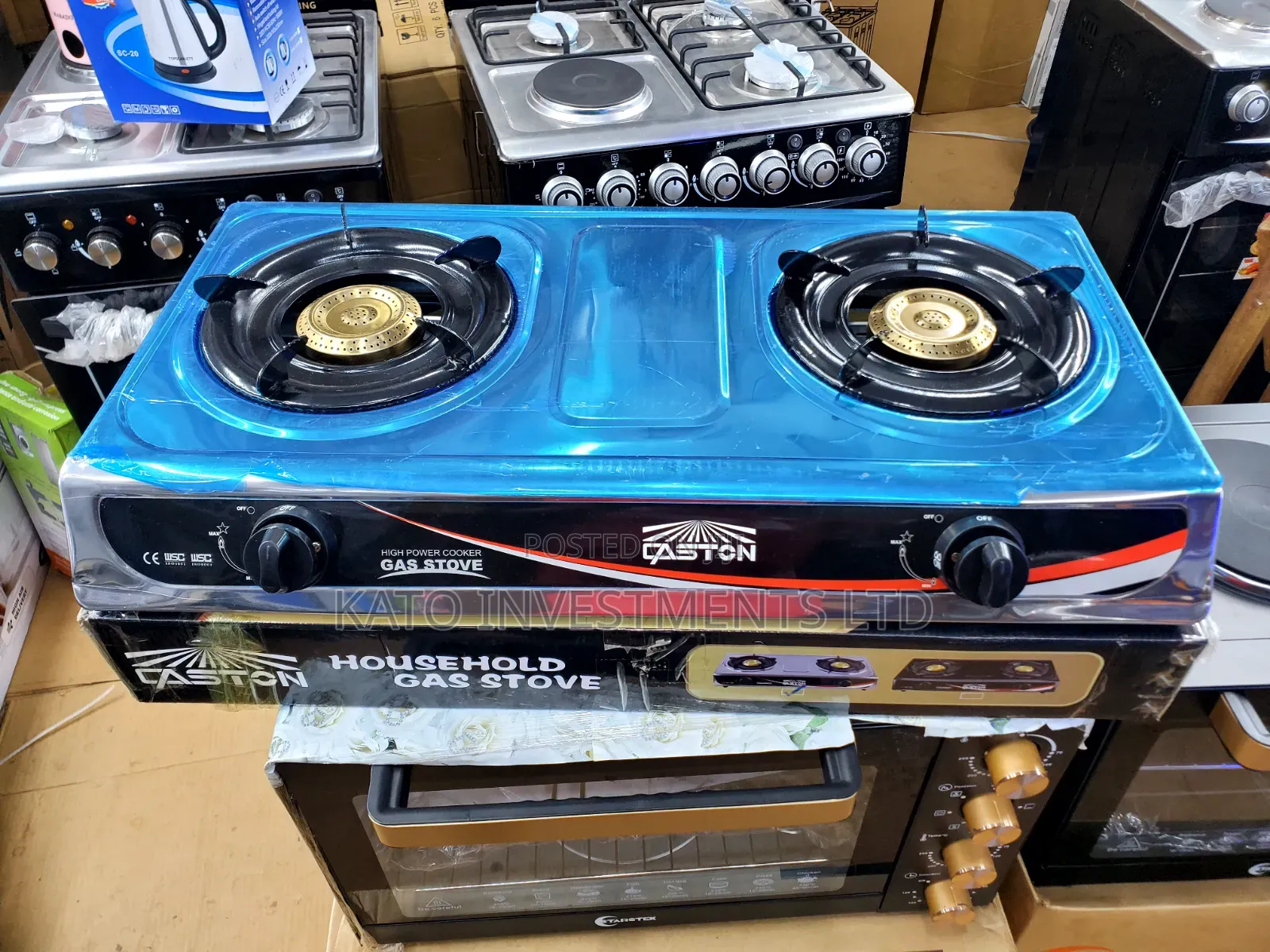 Gas Burner Double