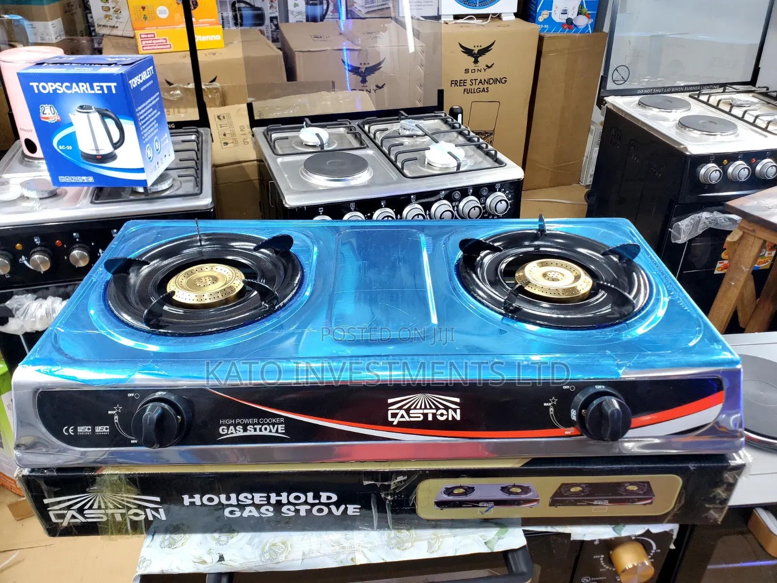 Gas Burner Double