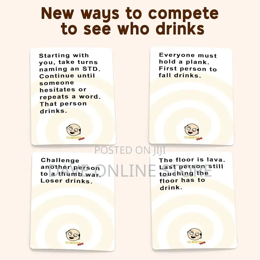 These Cards Will Get You Drunk Too [Expansion], Fun Adult Drinking