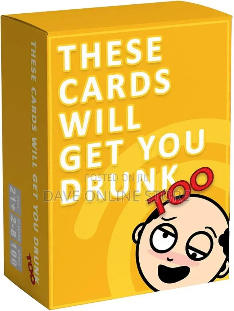 These Cards Will Get You Drunk Too [Expansion], Fun Adult Drinking
