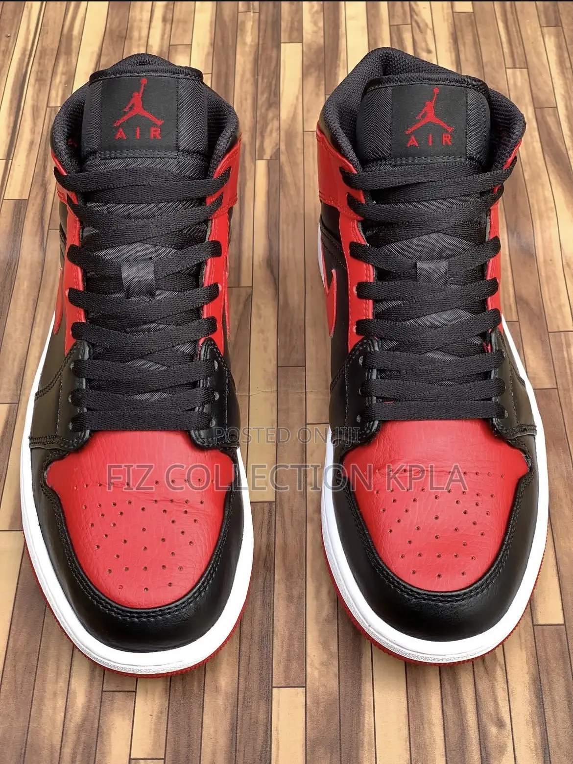 Jordan 1 Bred Fusion Red-Black