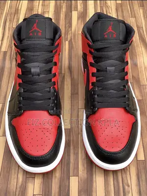 Jordan 1 Bred Fusion Red-Black
