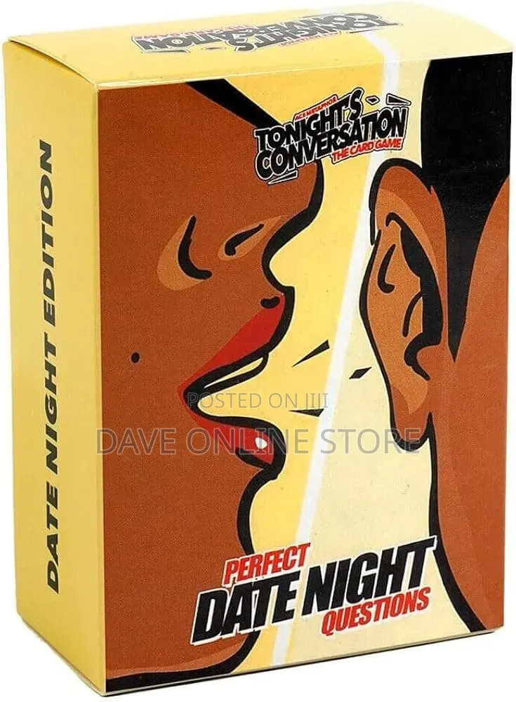 Tonights Conversation Card Game | Perfect Date Night Questions