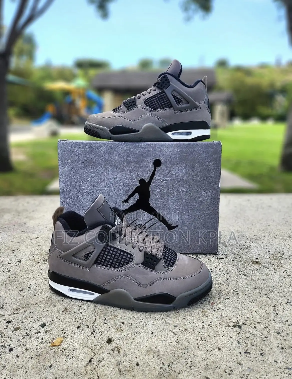 Aurjordan Retro 4 Cave Stone