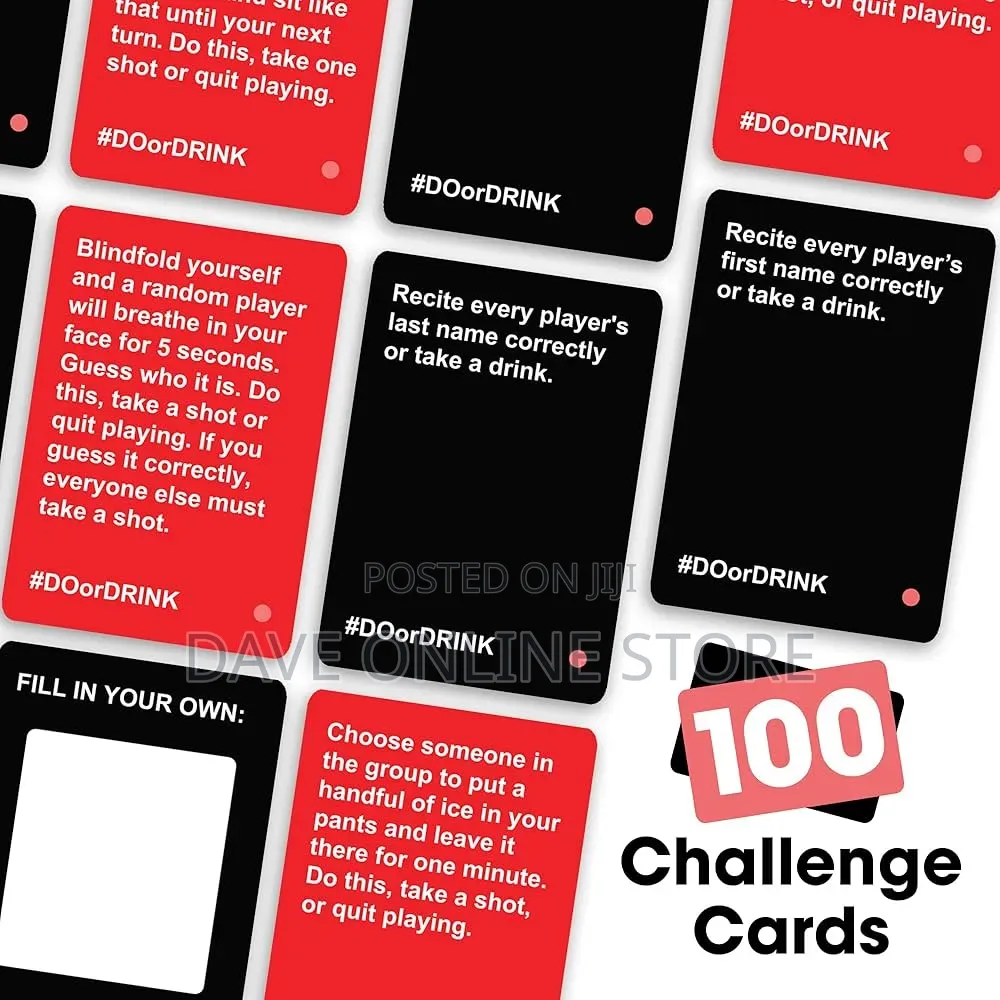 Do or Drink - Card Game - Expansion Pack #2 - Party Game -