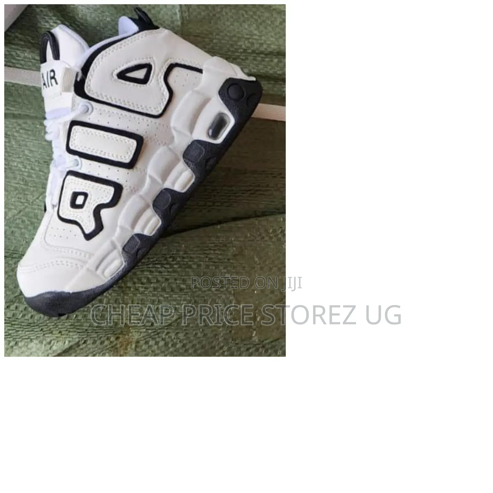 White , Black Baby Air Shoes
