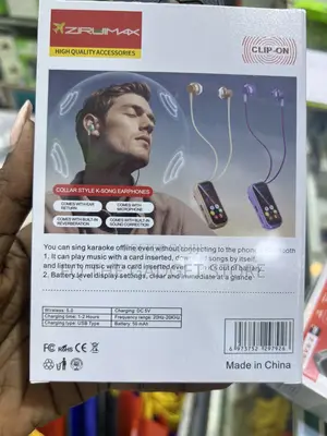 Zirumax Clip on Wireless Headsetz-Ea96