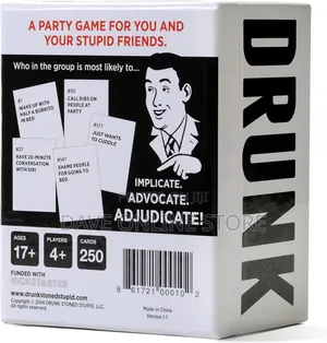 Drunk Stoned or Stupid [A Party Game]