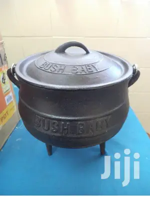 Bush Baby 8 Litre 3 Legged Cast Iron Pot Potjie