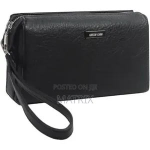 Green Lion Lion Marly Clutch Bag, Water Resistant Pu Leather Pouch