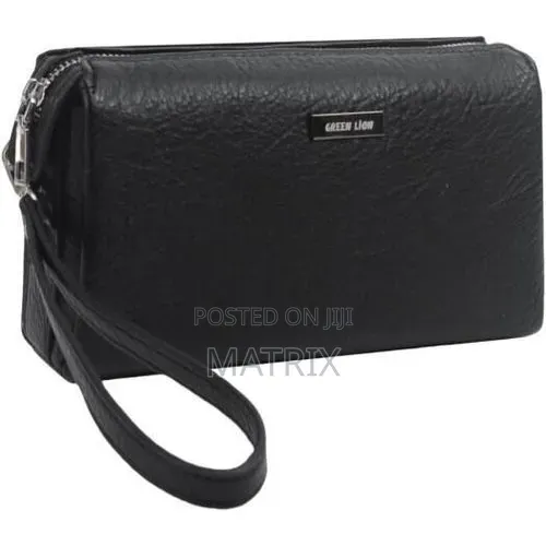 Green Lion Lion Marly Clutch Bag, Water Resistant Pu Leather Pouch