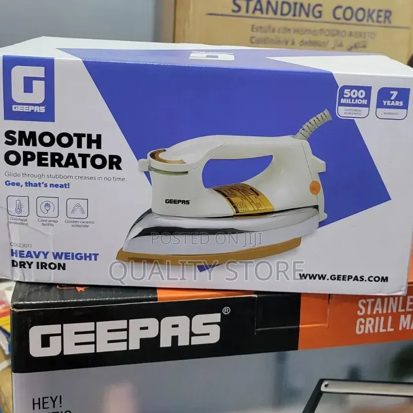 Geepas Electric Heavy-Weight Dry Iron