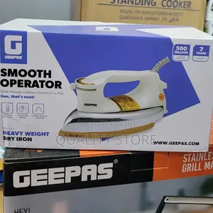 Geepas Electric Heavy-Weight Dry Iron