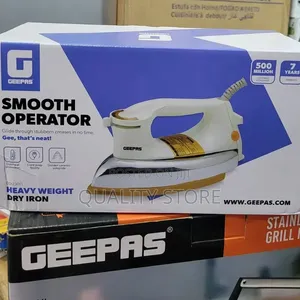 Geepas Electric Heavy-Weight Dry Iron