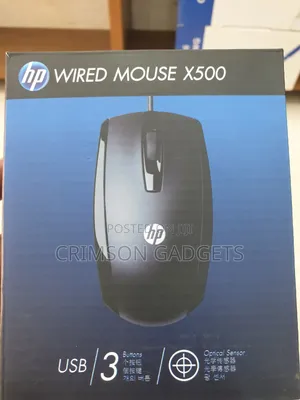 Hp Wired Mouse X500