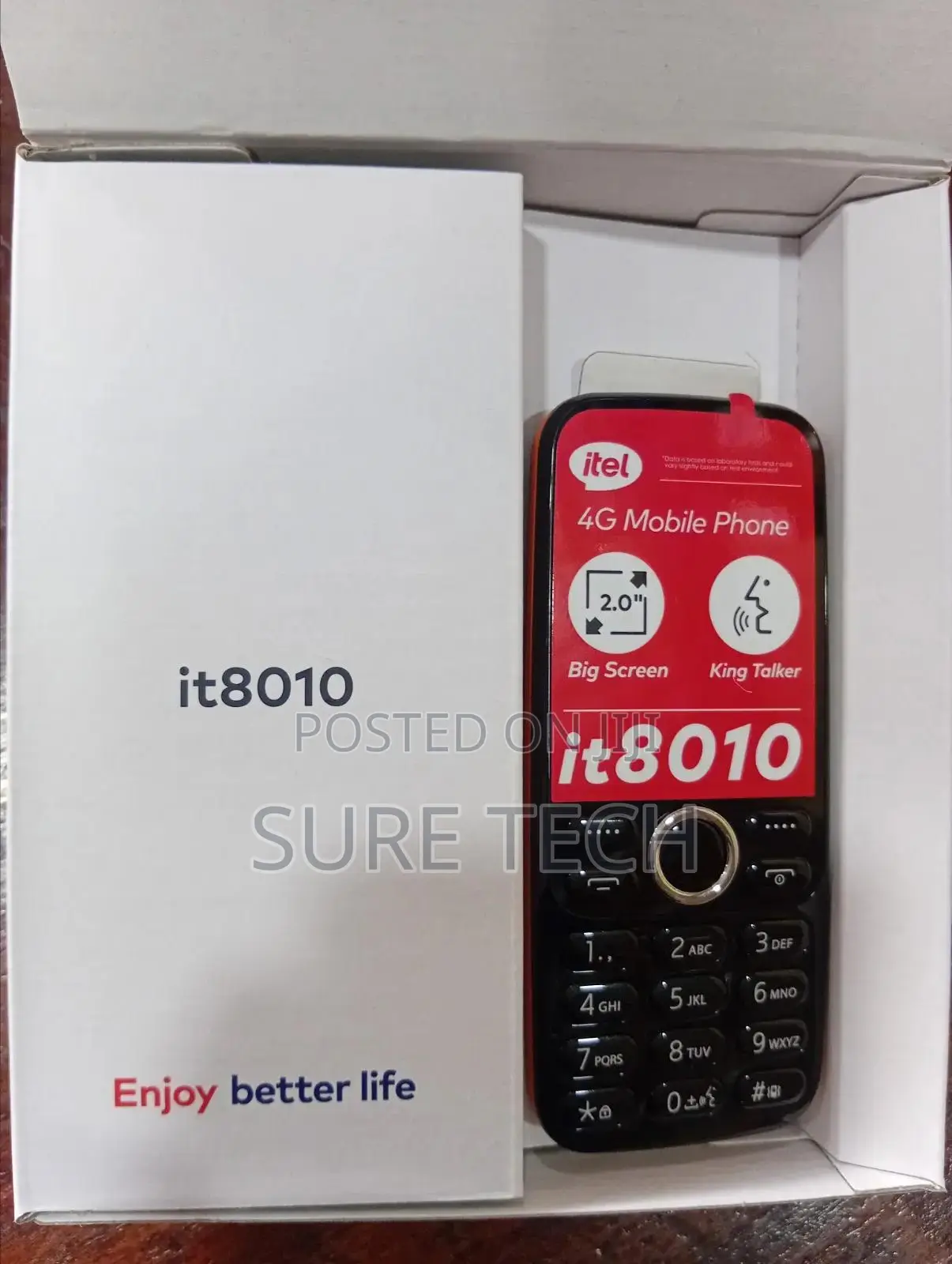 New Itel it6910 Black