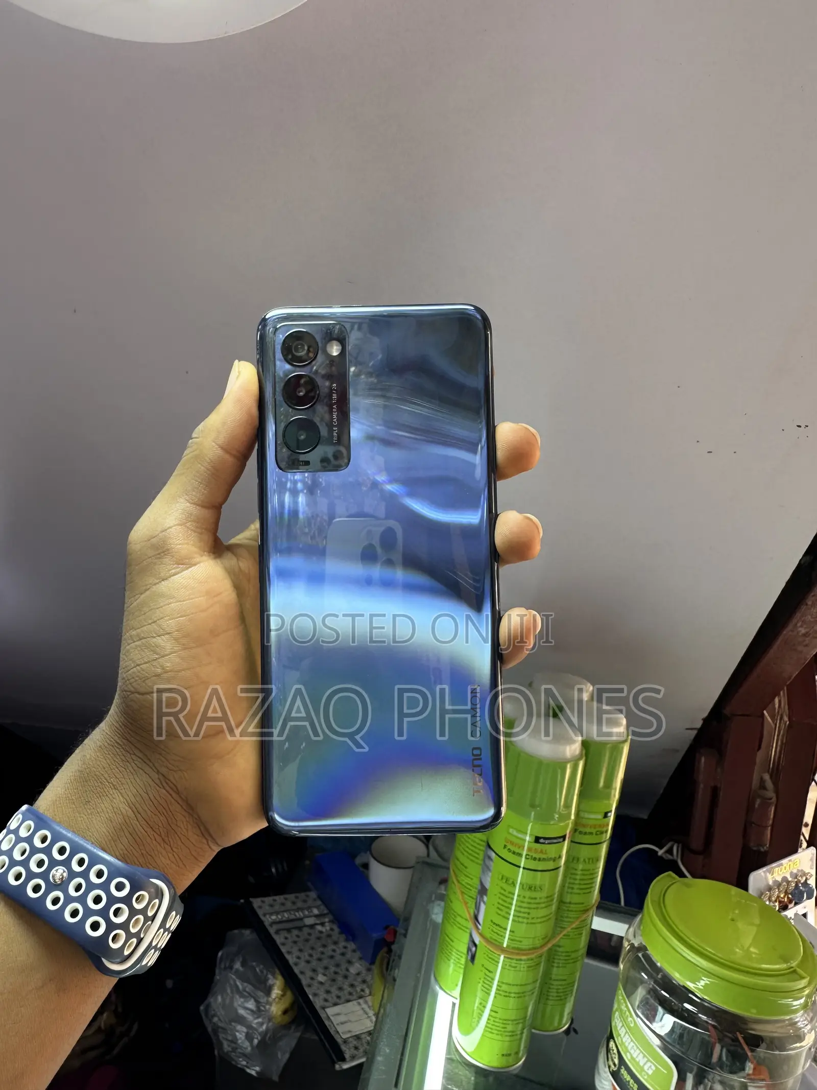 Tecno Camon 18 128 GB Blue