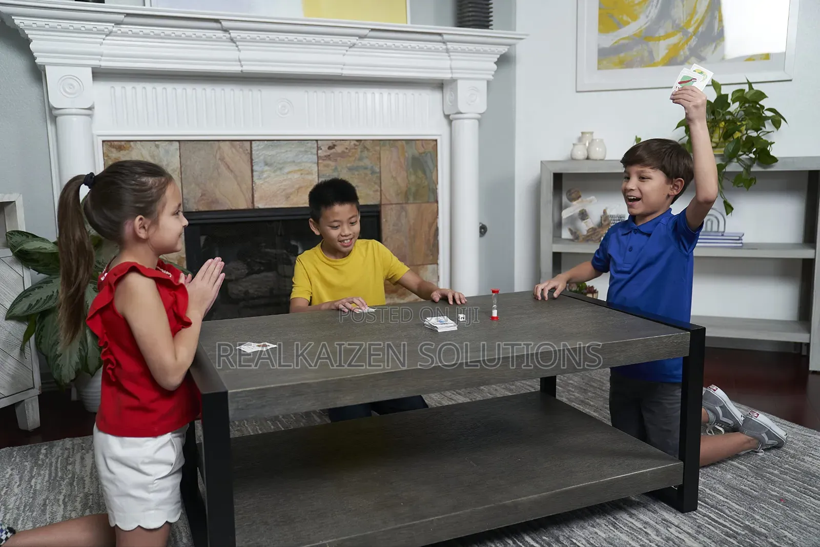 Pressman Charades For Kids – No Reading Required Family Card Game
