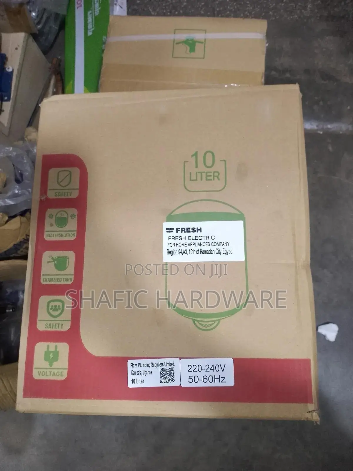 Water Heater Fresh 10 Ltrs Egypt Good Quality (All Sizes)